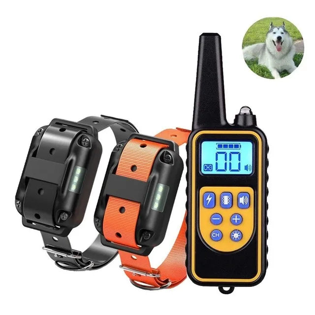 Electric Dog Training Collar – Remote & Waterproof