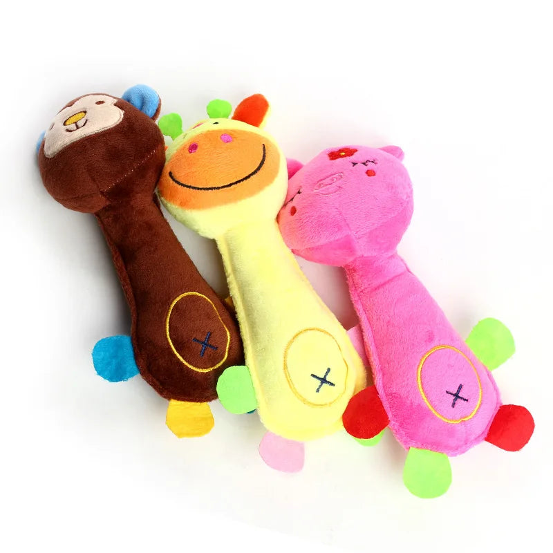Plush Squeaky Dog Toy – Small Breeds