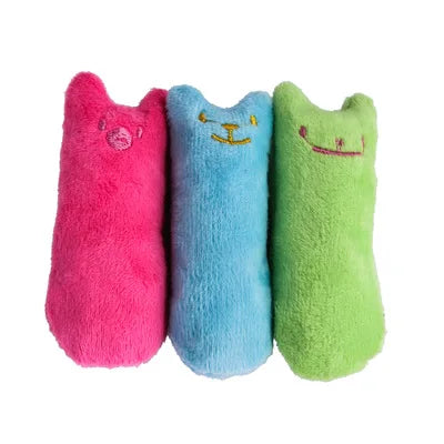 Interactive Catnip Plush Toy – Chew & Play