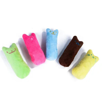 Interactive Catnip Plush Toy – Chew & Play