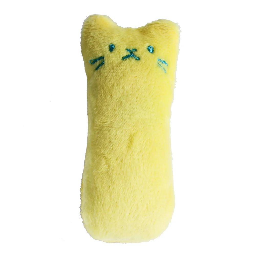 Interactive Catnip Plush Toy – Chew & Play