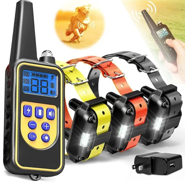 Electric Dog Training Collar – Remote & Waterproof
