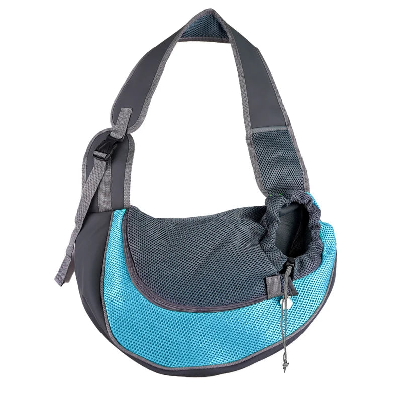 Mesh Pet Carrier Backpack – Crossbody Travel Bag