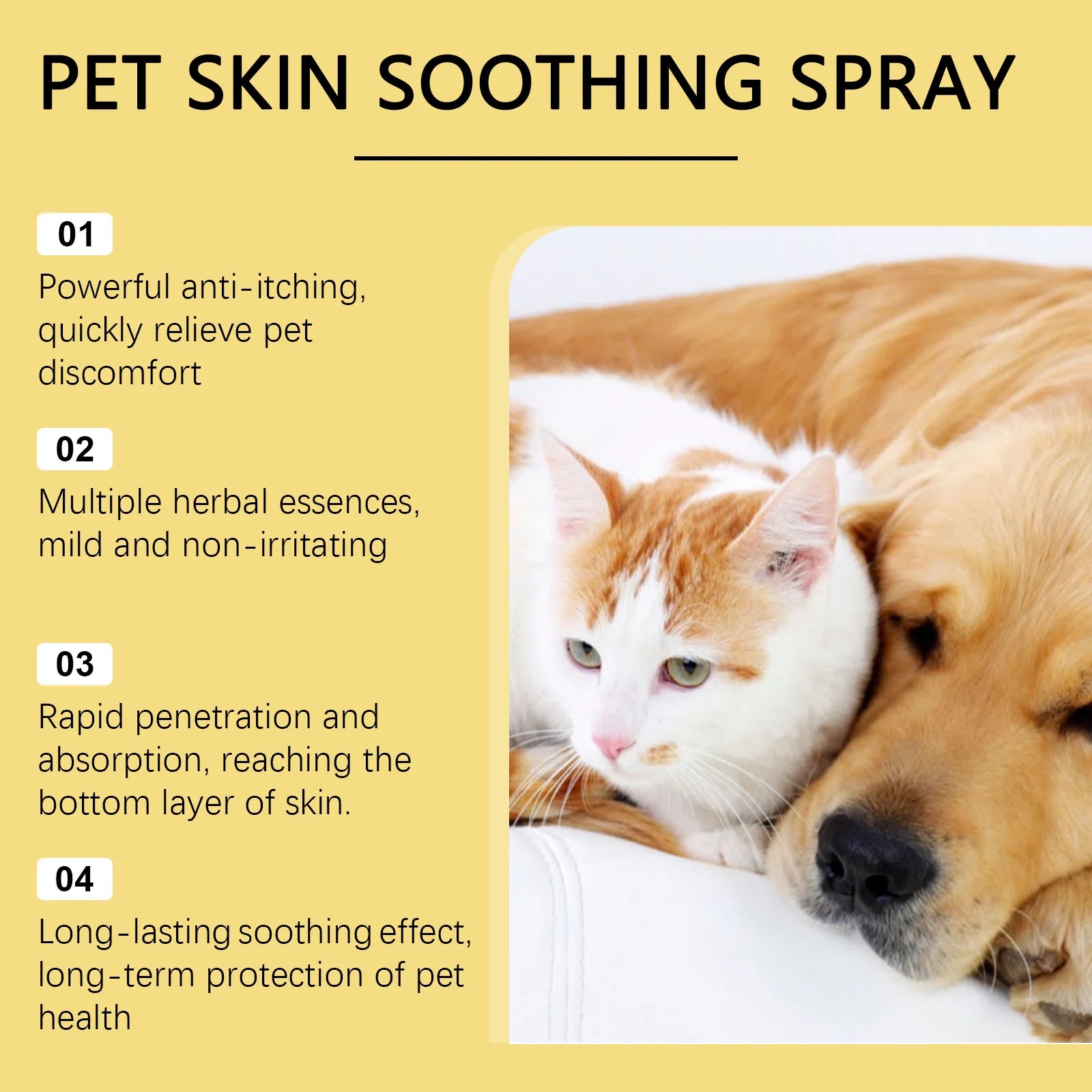 Pet Skin Care & Flea Relief Spray