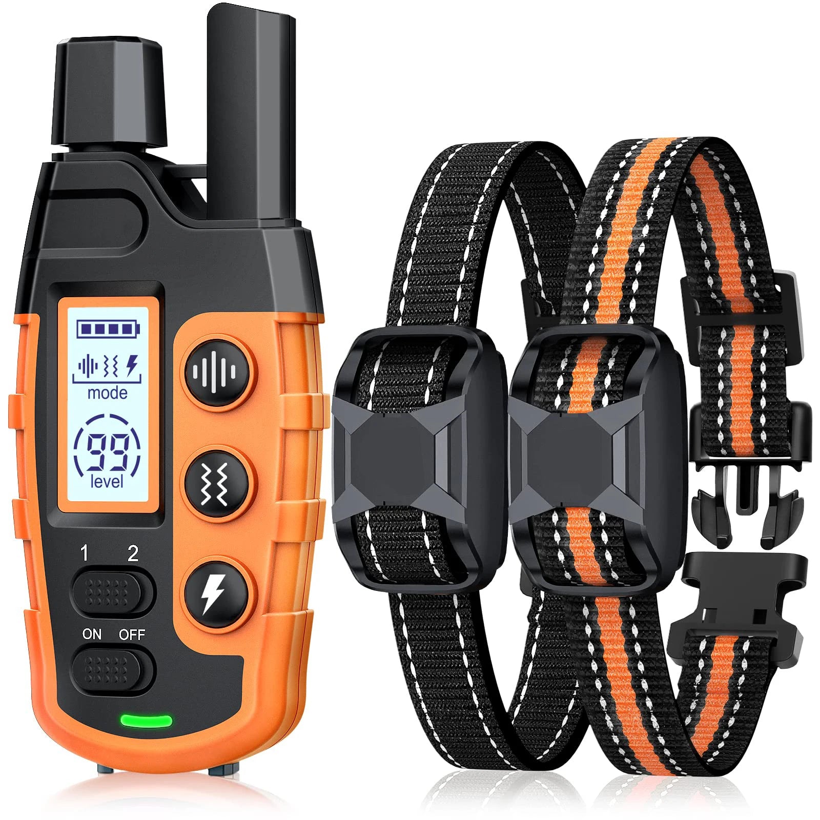 3300Ft Electric Dog Training Collar – Remote & Waterproof