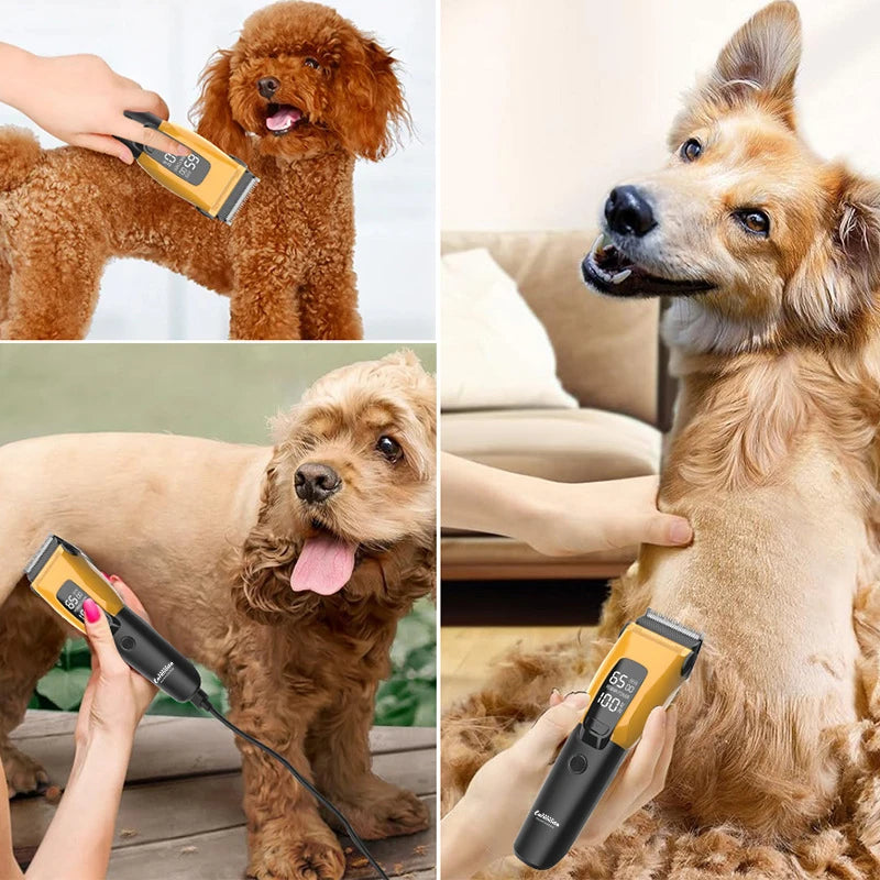 Professional Pet Hair Clipper – Type-C Electric Trimmer