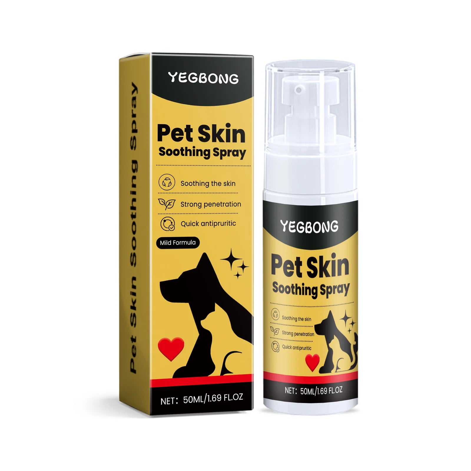 Pet Skin Care & Flea Relief Spray