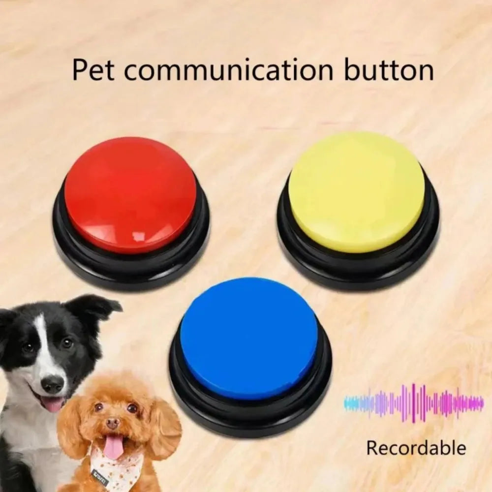 8PCS Pet Voice Recording Buttons – Dog Communication