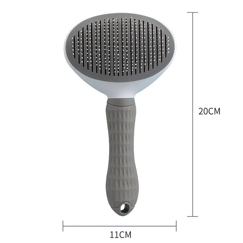 Pet Hair Brush & Comb – Dog & Cat Grooming Tool