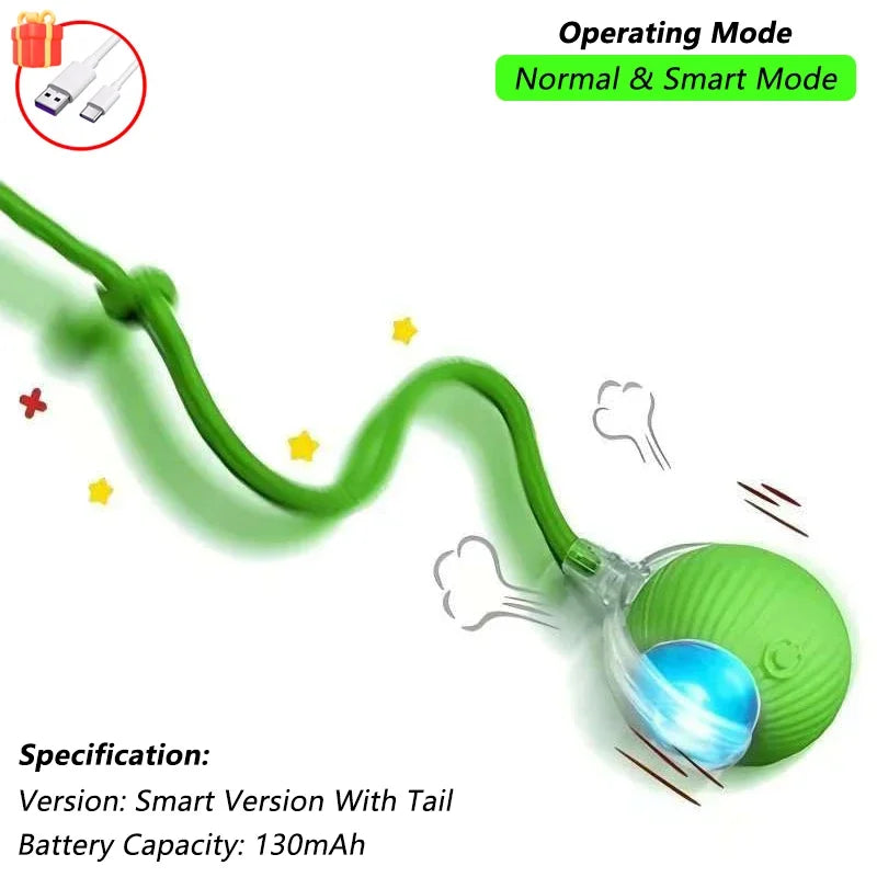 Rechargeable Smart Cat Interactive Ball Toy