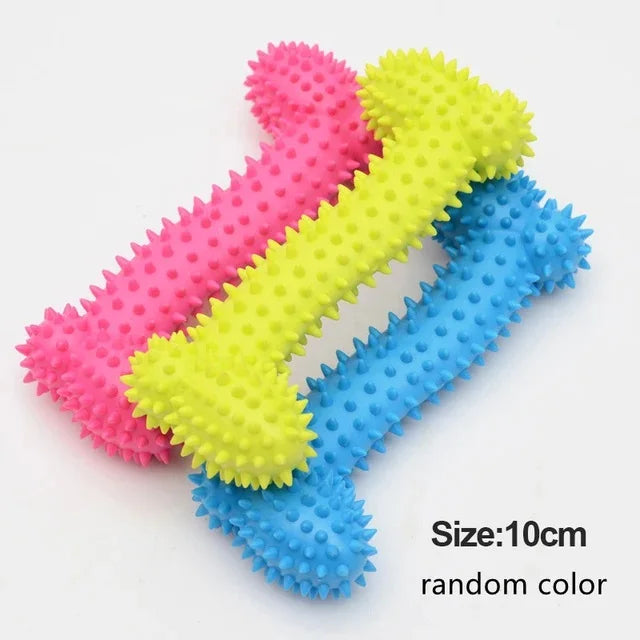 Rubber Chew Toy for Small Dogs – Teeth Cleaning