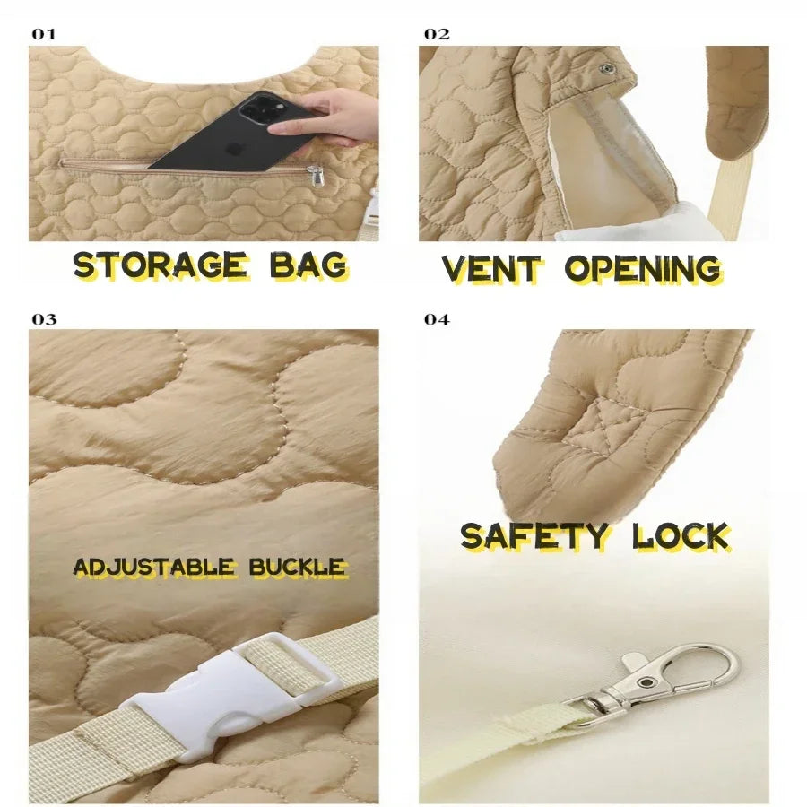 Extra Large Waterproof Pet Carrier Backpack – Portable