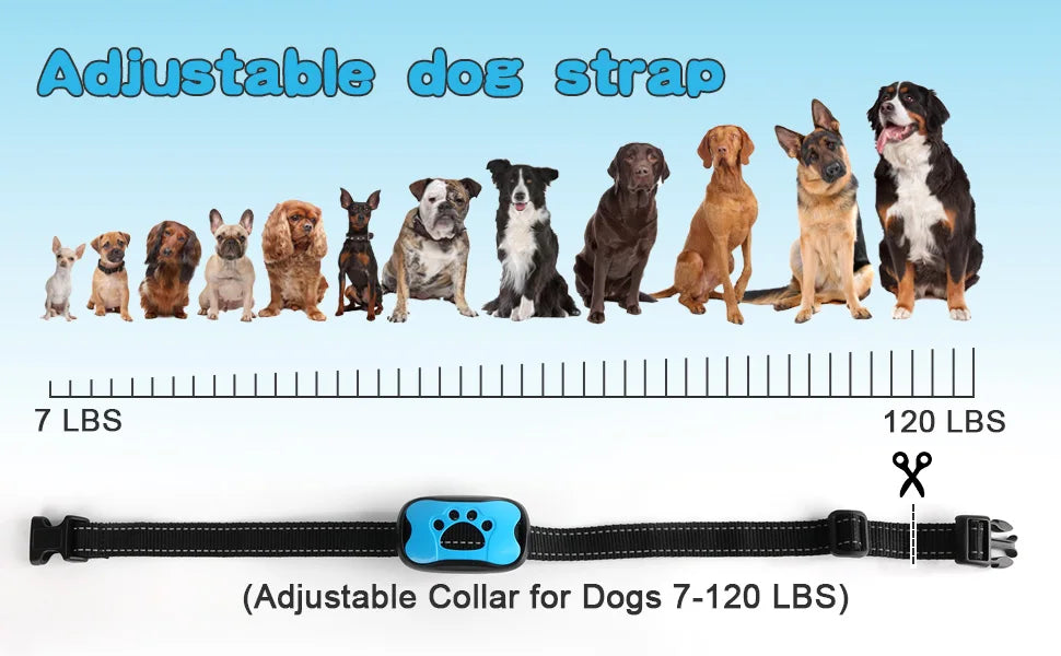 USB Rechargeable Anti-Bark Dog Collar – Ultrasonic & Vibration