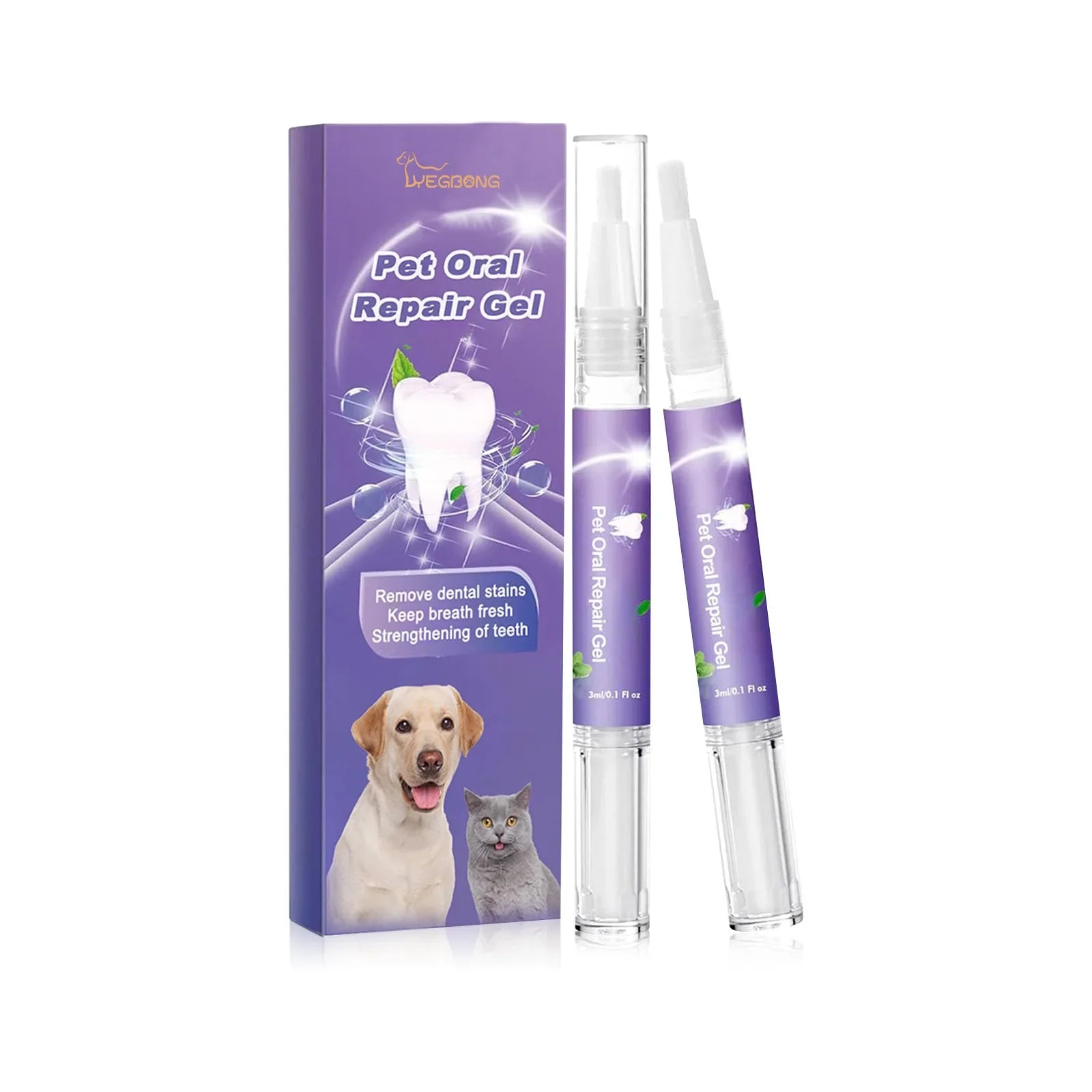 Pet Teeth Cleaning Pen – Oral Care Gel