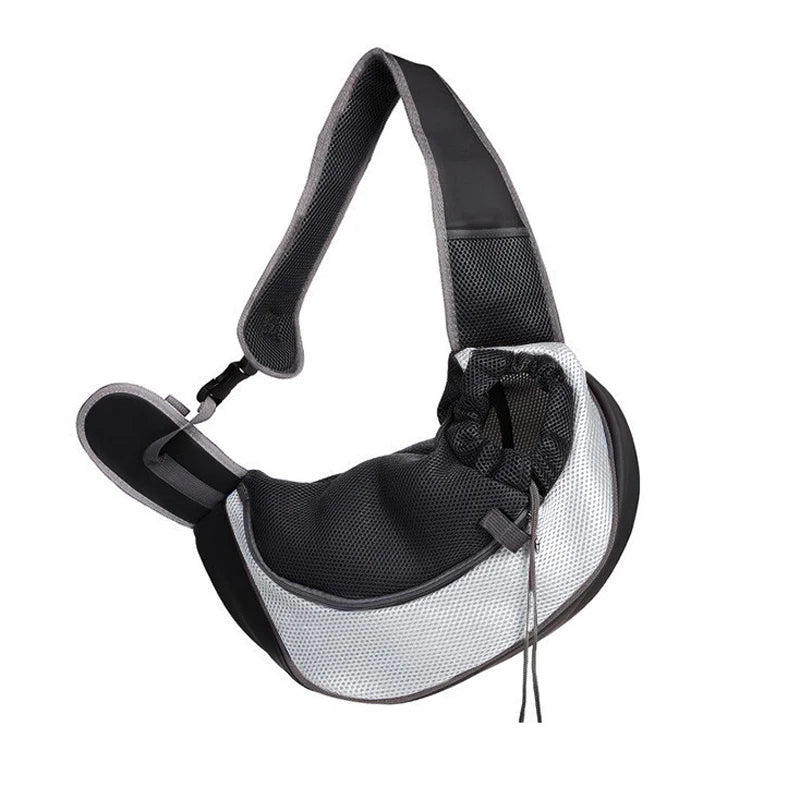 Mesh Pet Carrier Backpack – Crossbody Travel Bag