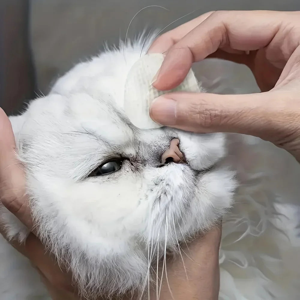 200pcs Pet Eye Cleaning Wipes – Tear Stain Remover