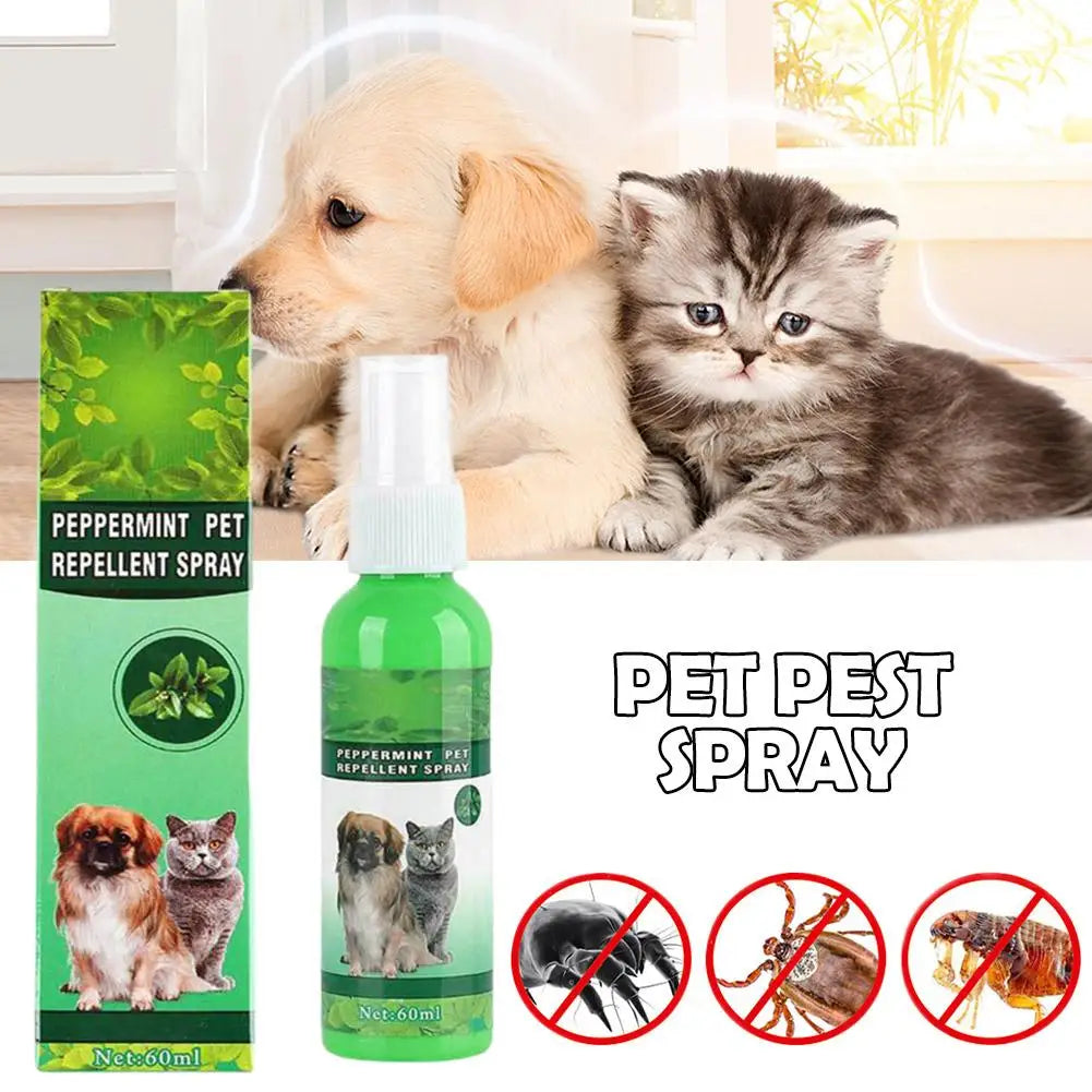Pet Flea & Tick Killer Drops – 60ml