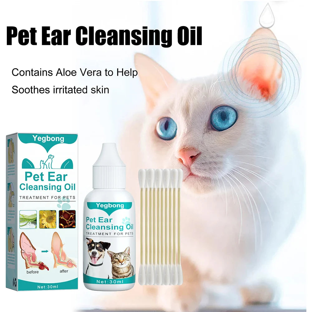 30ml Dog & Cat Ear Cleaning Oil