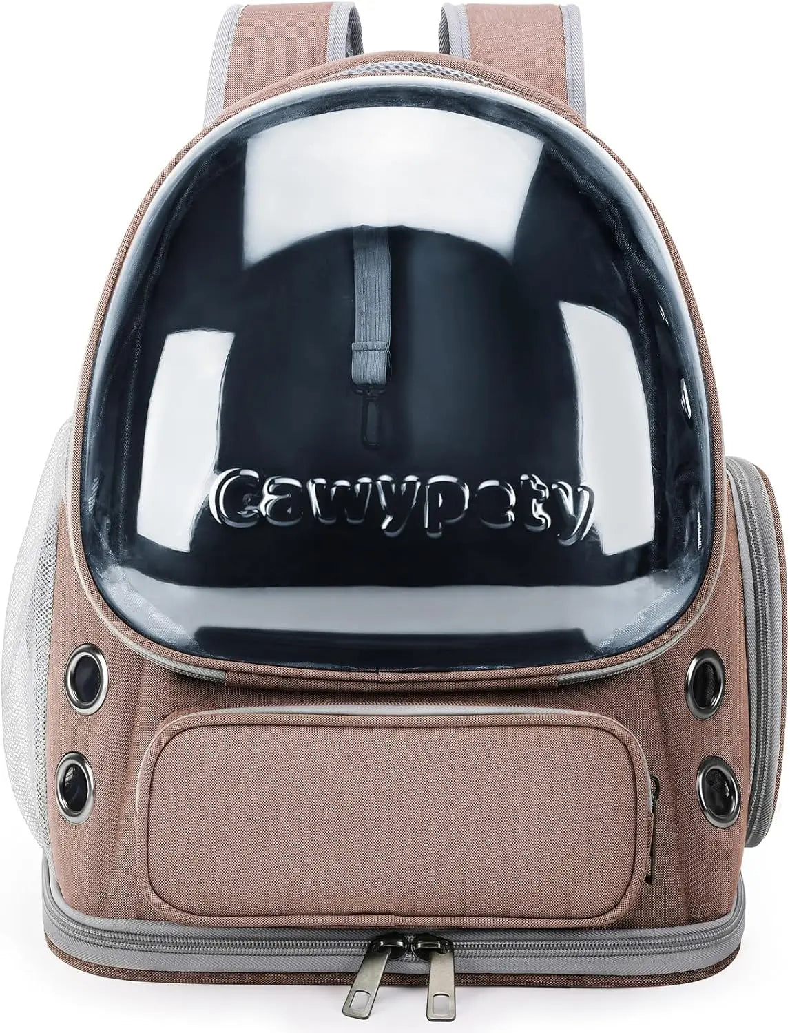 Transparent Folding Pet Carrier Backpack – Portable Travel Bag