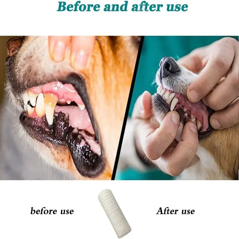 Pet Finger Toothbrush Cots – 2/12pcs