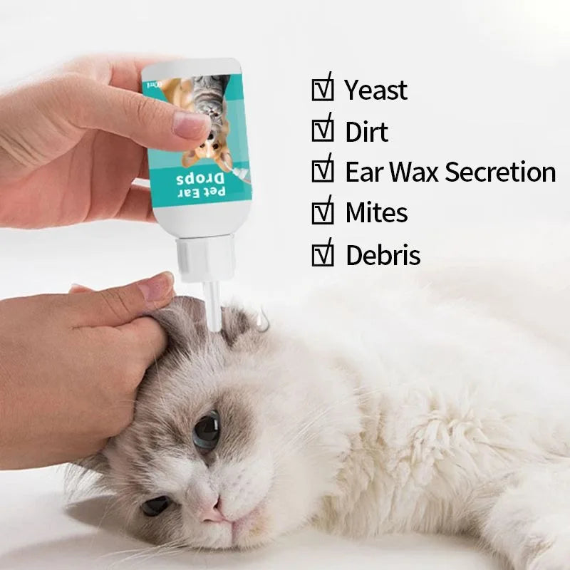 Pet Ear Wash Solution – Cats & Dogs