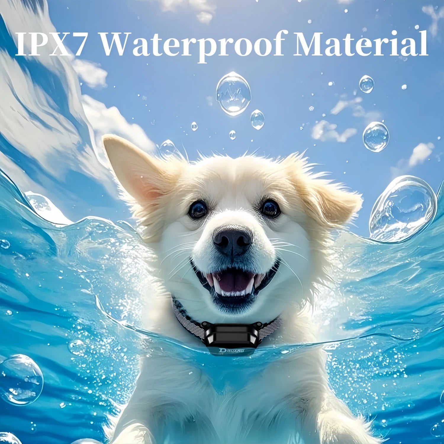 800m Digital Dog Training Collar – Waterproof with LCD