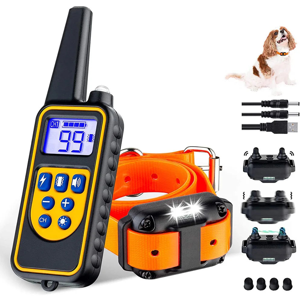 Electric Dog Training Collar – Remote & Waterproof