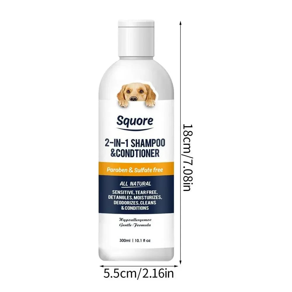 Puppy 2-in-1 Moisturizing Dog Shampoo