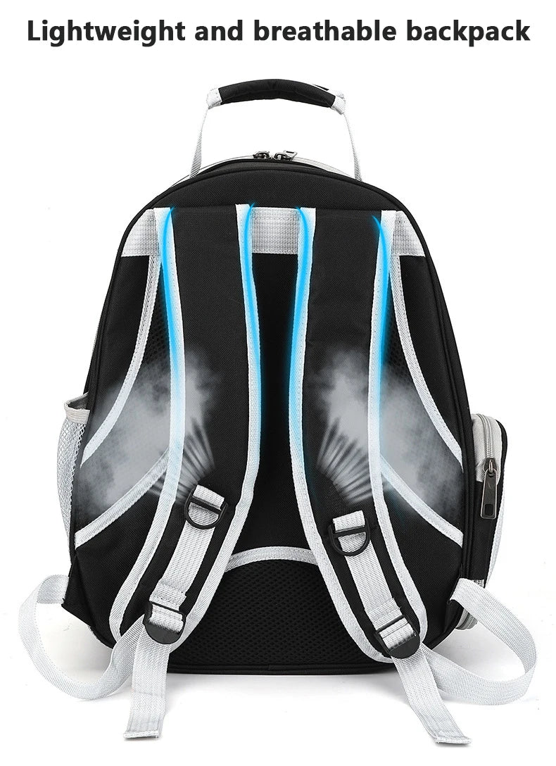 Transparent Space Capsule Pet Backpack – Portable Carrier
