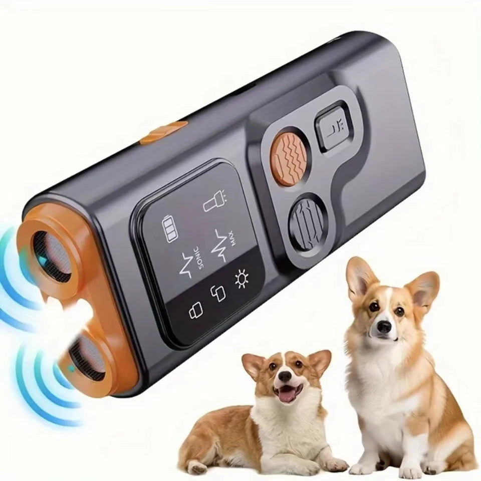 Rechargeable Ultrasonic Dog Bark Stopper with LED