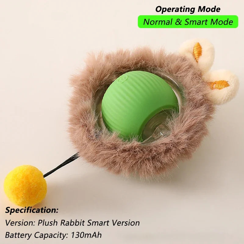 Rechargeable Smart Cat Interactive Ball Toy