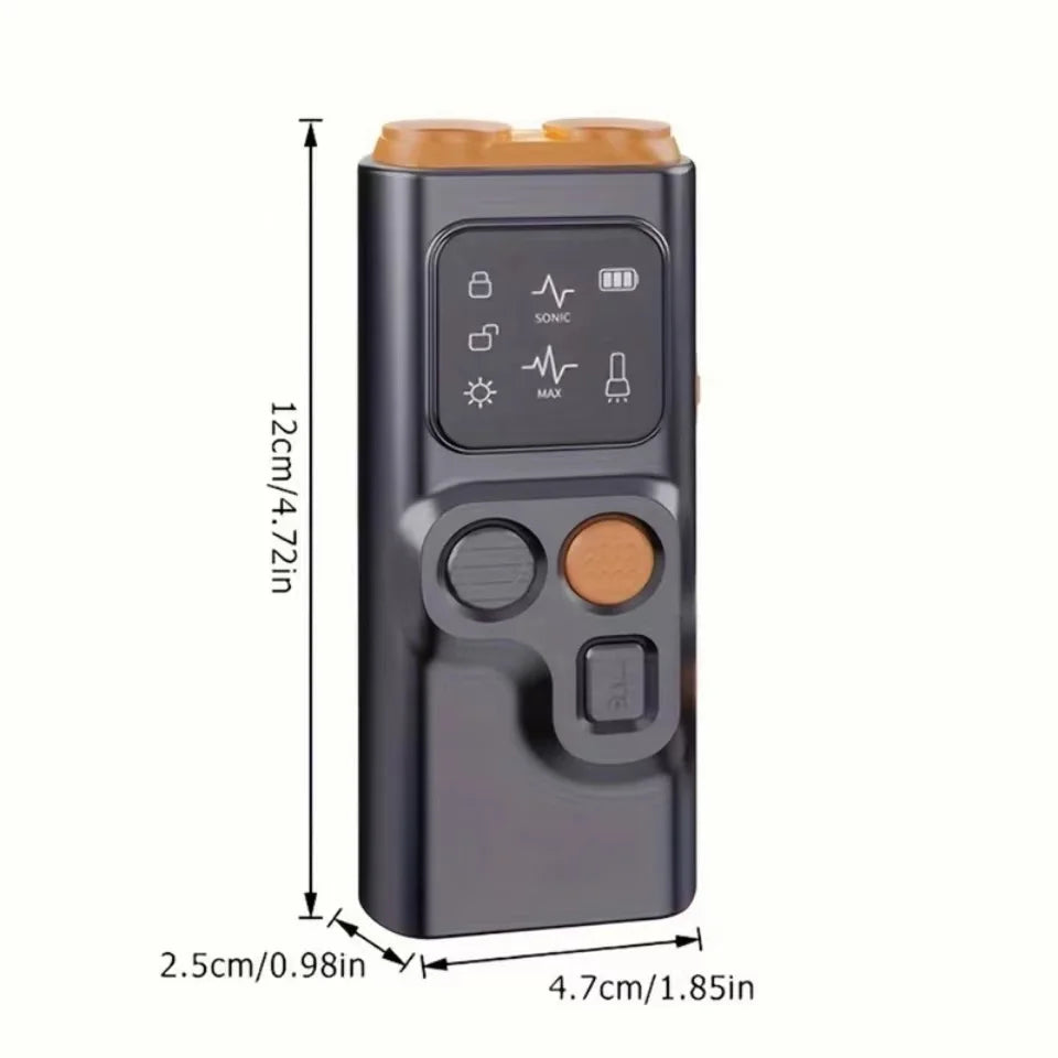 Rechargeable Ultrasonic Dog Bark Stopper with LED