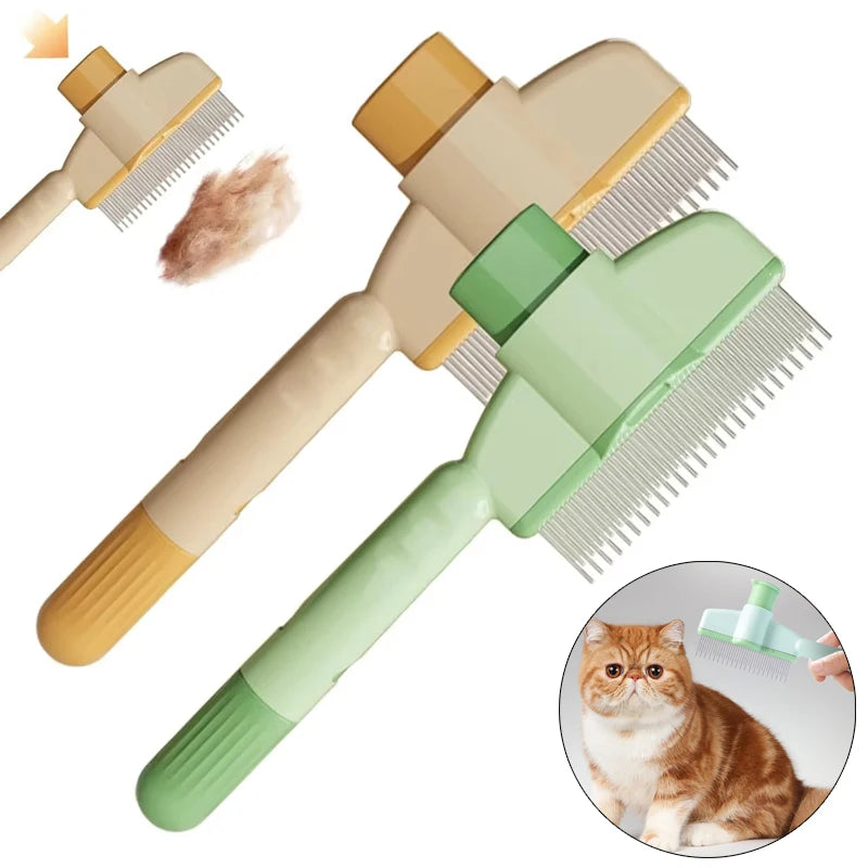 Professional Cat Grooming Brush – Open Knot Hair Removal