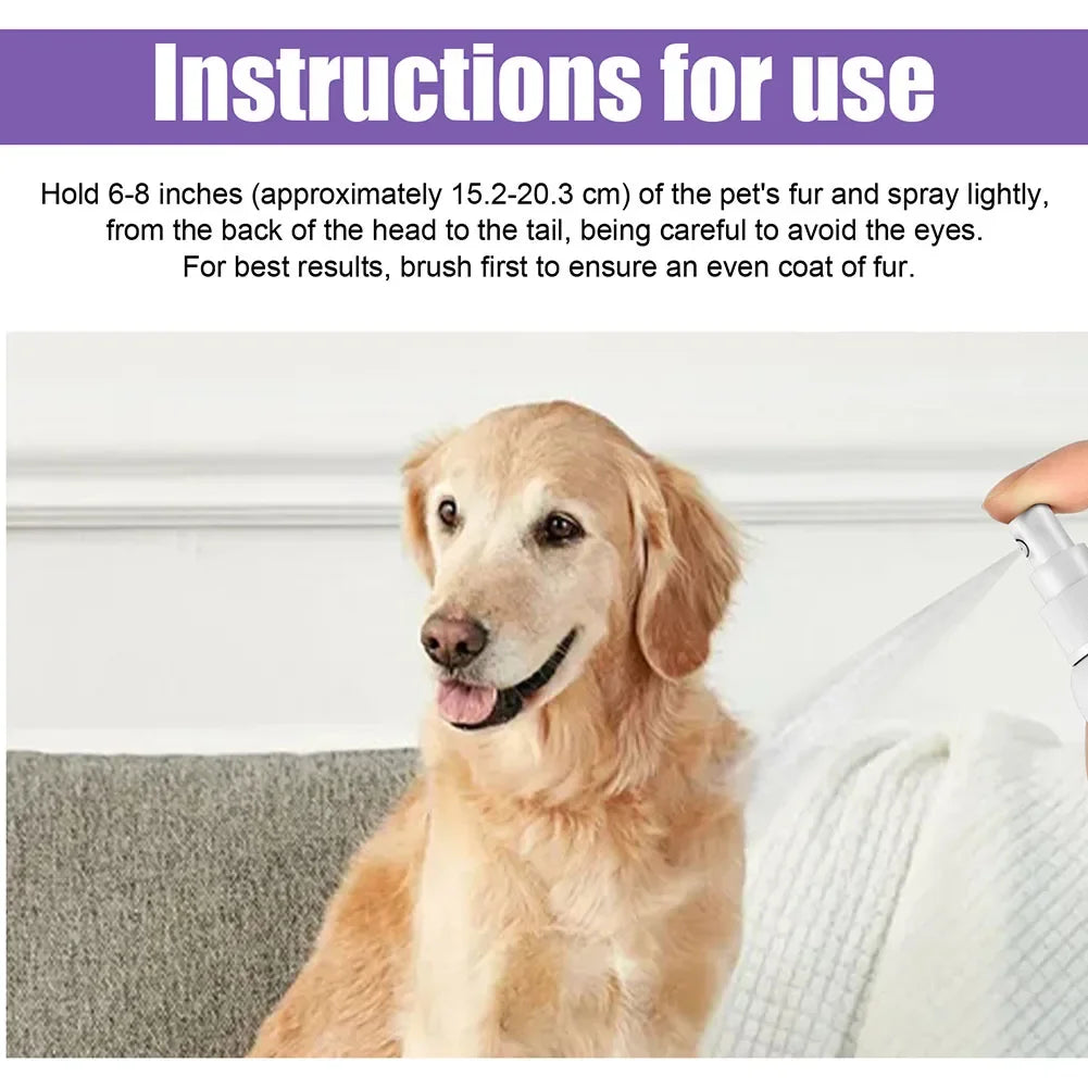 Lavender Dog & Cat Deodorizer Spray