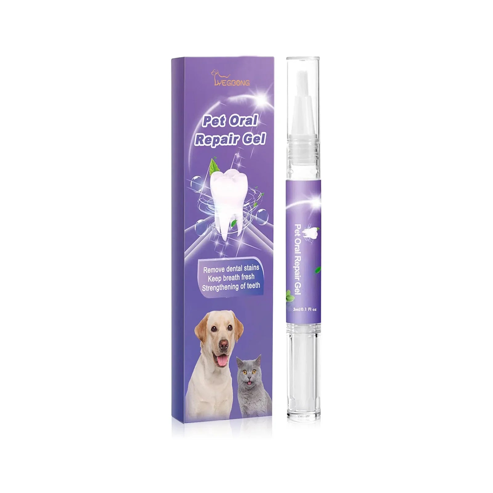 Pet Teeth Cleaning Pen – Oral Care Gel
