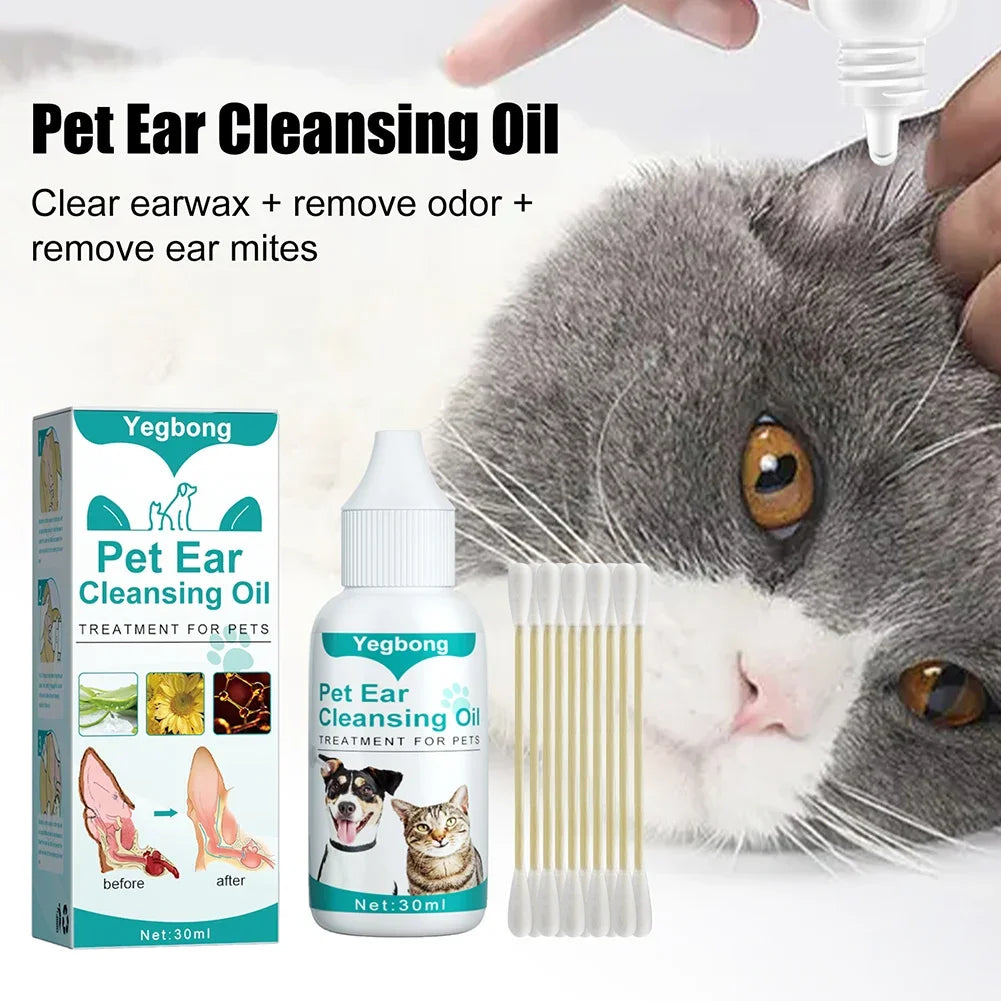30ml Dog & Cat Ear Cleaning Oil