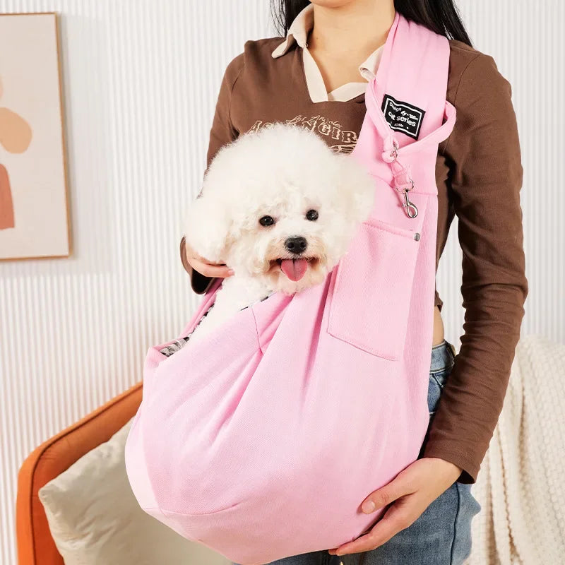Pet Crossbody Shoulder Bag – Portable Sling Carrier