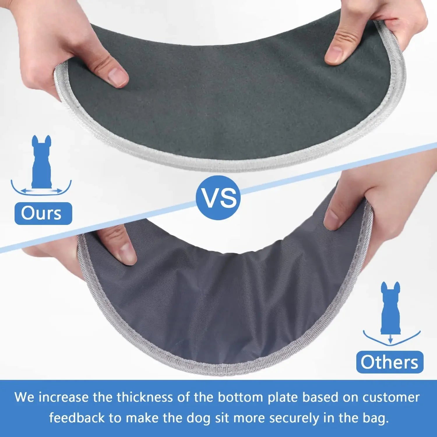 Double Shoulder Pet Carrier Backpack – Front Mesh Bag