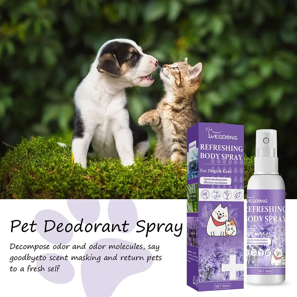 Lavender Dog & Cat Deodorizer Spray