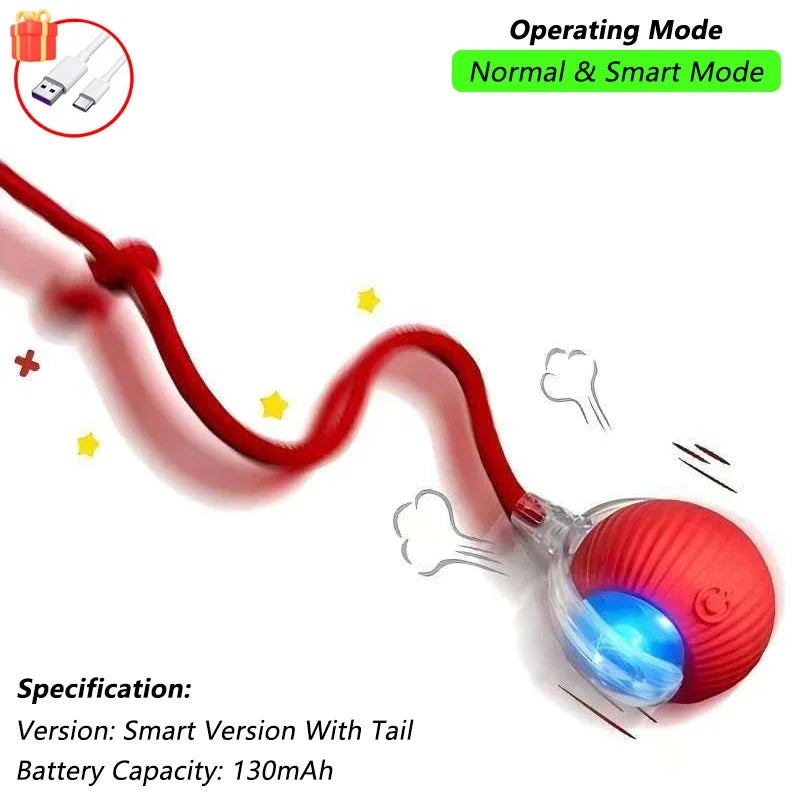 Rechargeable Smart Cat Interactive Ball Toy
