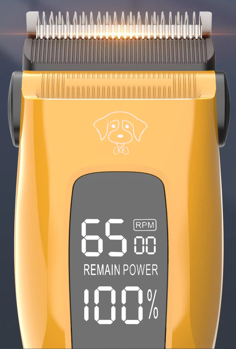 Professional Pet Hair Clipper – Type-C Electric Trimmer