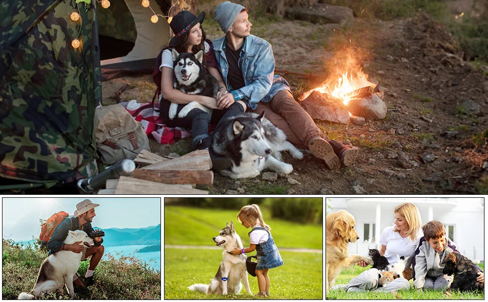 Ultrasonic Dog Bark Stop Trainer with LED