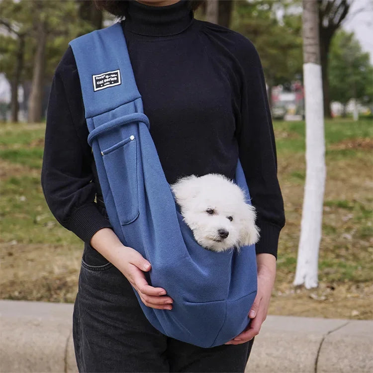 Pet Crossbody Shoulder Bag – Portable Sling Carrier