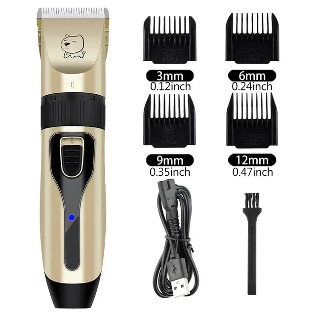 Professional Pet Hair Clipper – USB Rechargeable