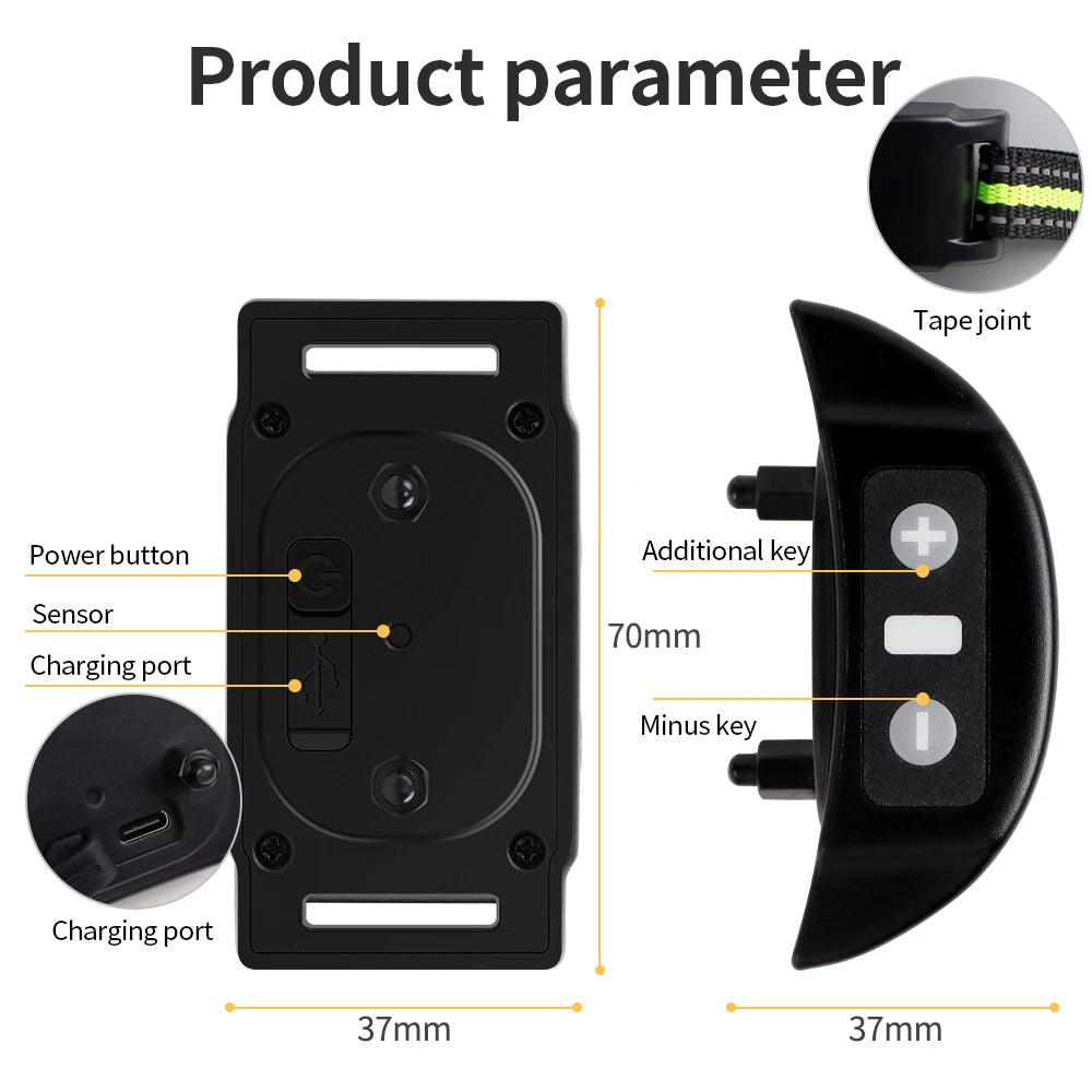USB Rechargeable Anti-Barking Dog Training Collar