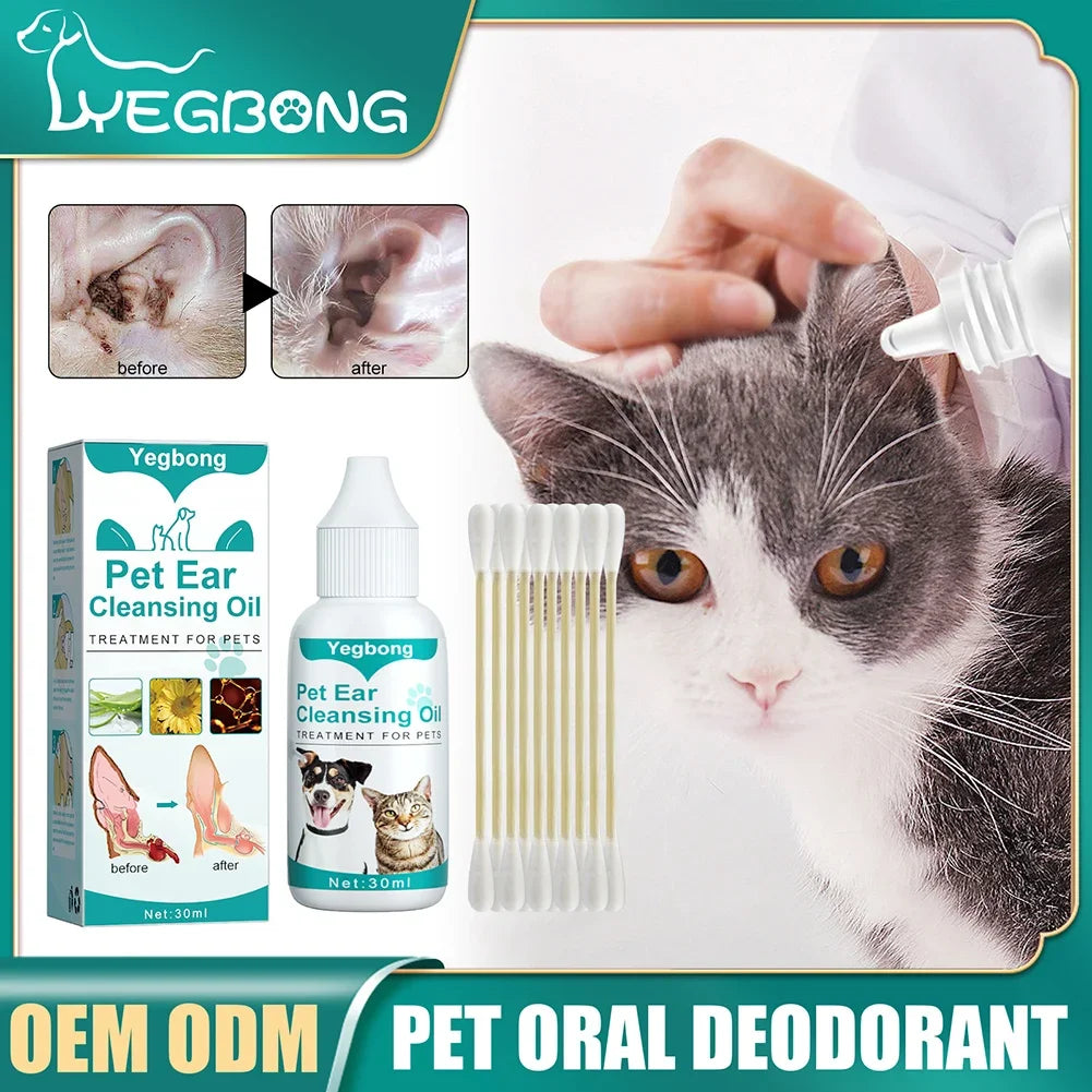 30ml Dog & Cat Ear Cleaning Oil