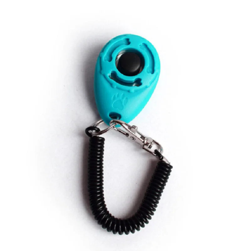 Adjustable Dog & Cat Training Clicker with Wrist Strap