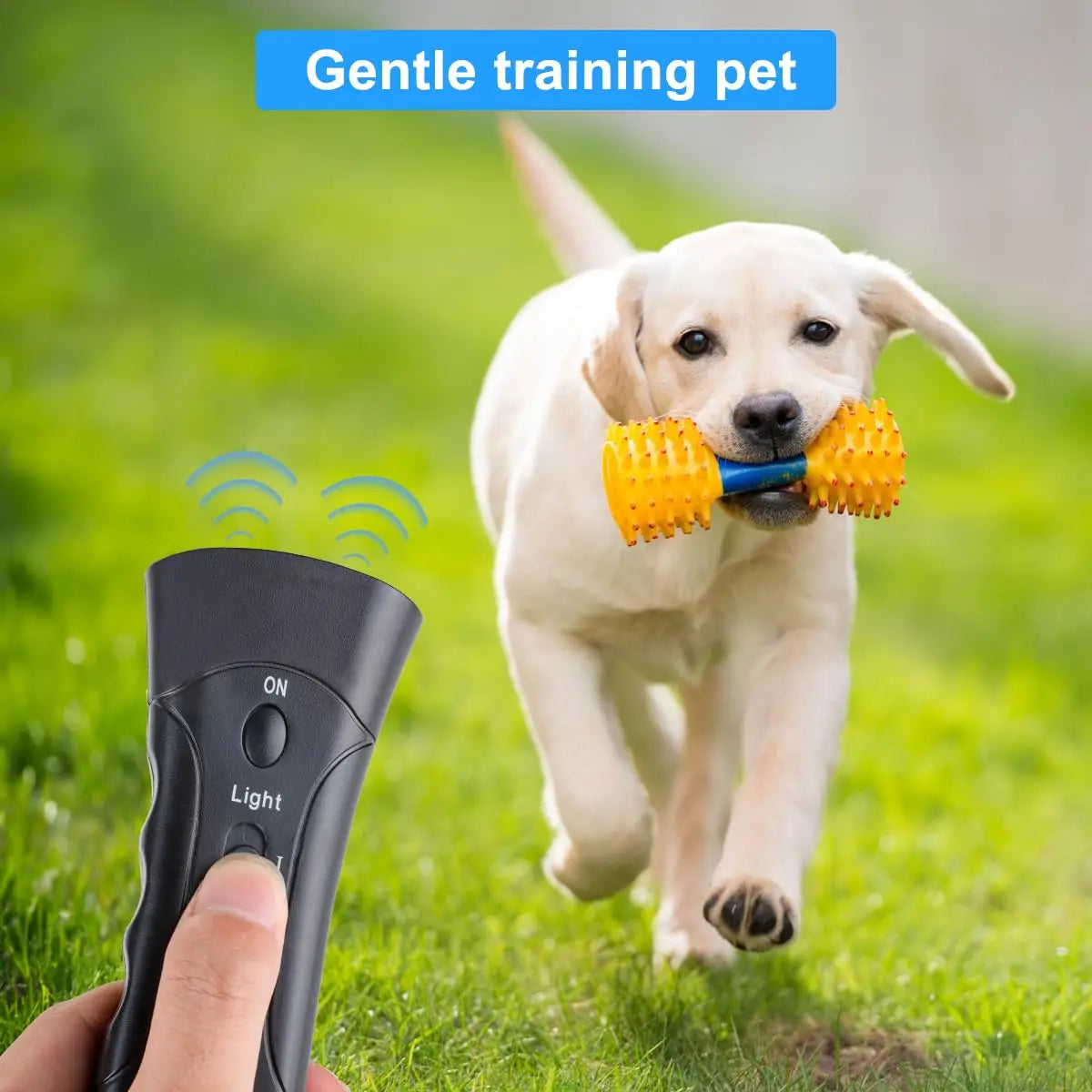 Ultrasonic Dog Bark Stop Trainer with LED