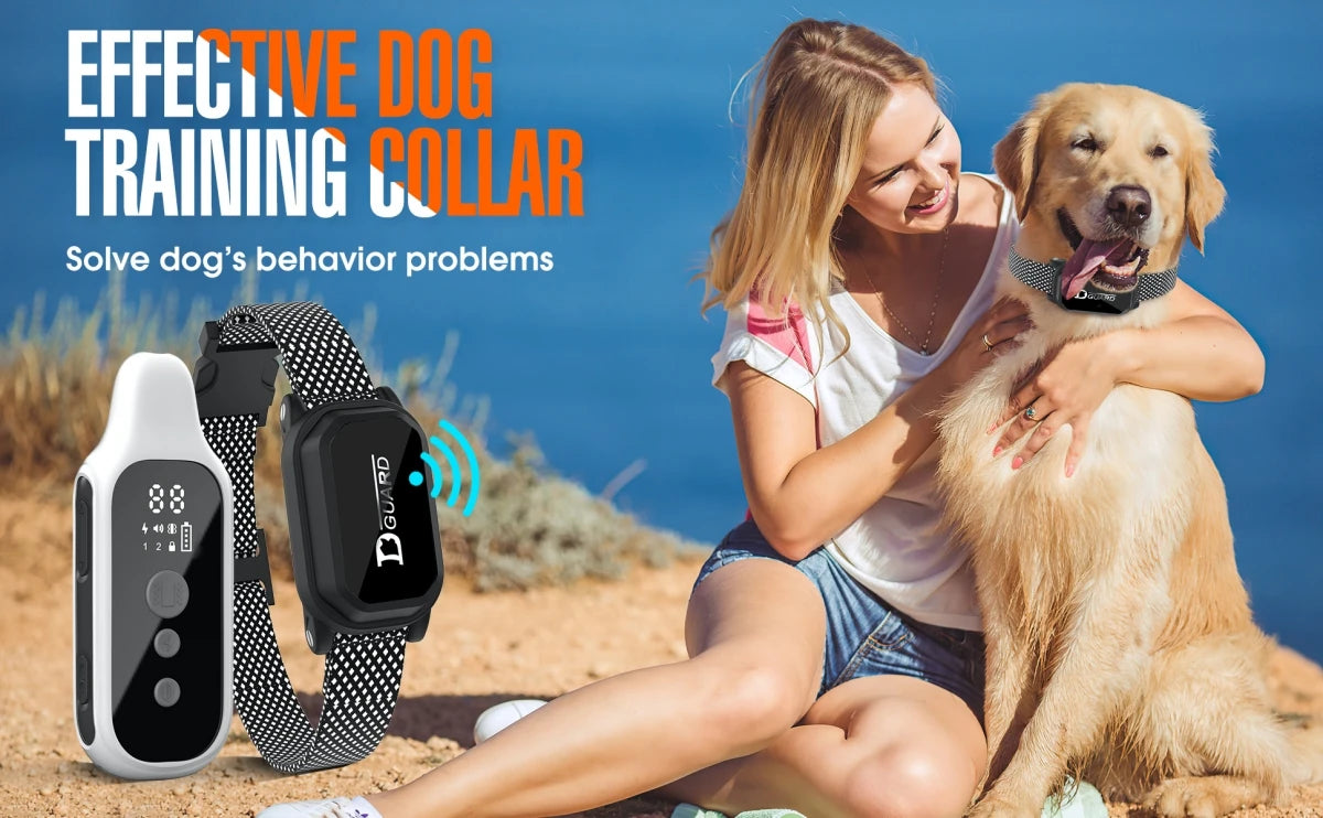 800m Digital Dog Training Collar – Waterproof with LCD