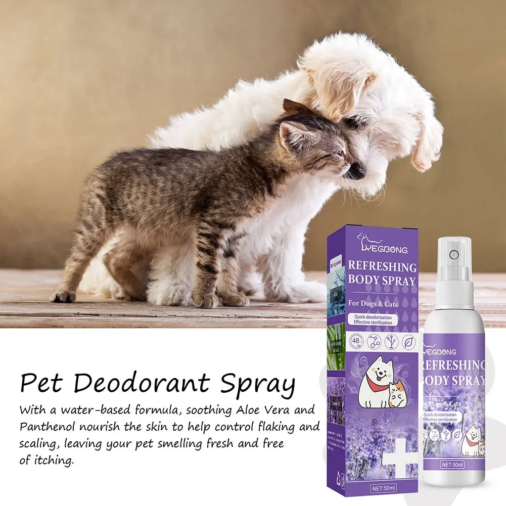 Lavender Dog & Cat Deodorizer Spray